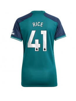 Billige Arsenal Declan Rice #41 Tredjedrakt Dame 2023-24 Kortermet